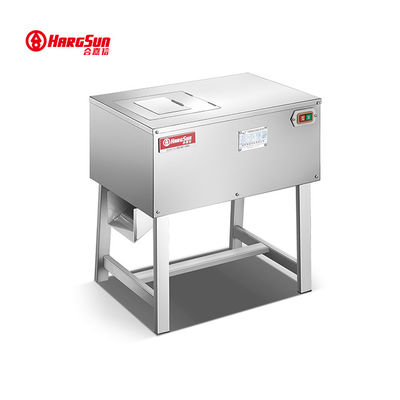 qualidade  Horizontal Fresh Meat Cutting Machine 750w 45kg 120kg/H With Protective Cover fábrica
